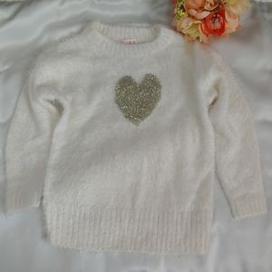 Sparkle Heart Sweater